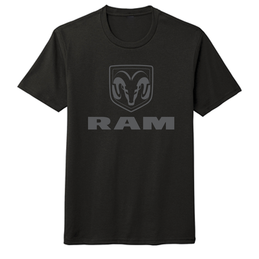 Mens RAM Blackout T-shirt (Black)
