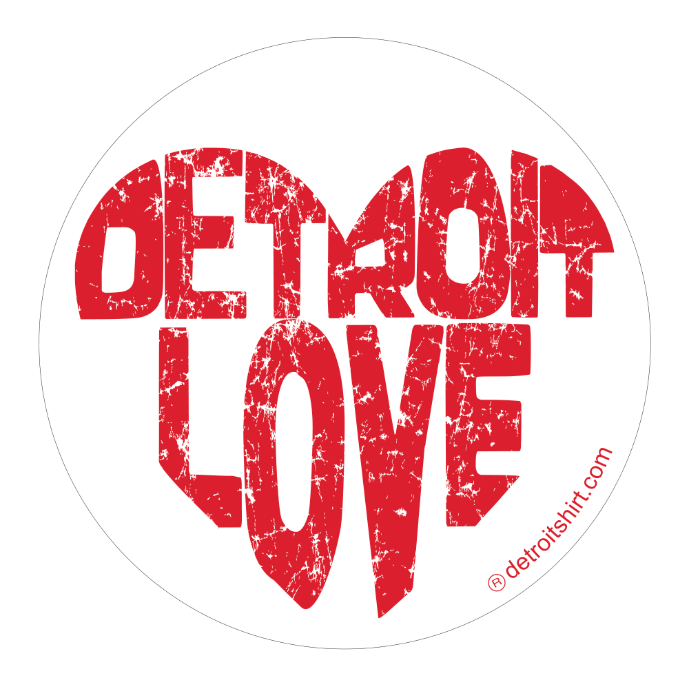 Sticker - Detroit Love