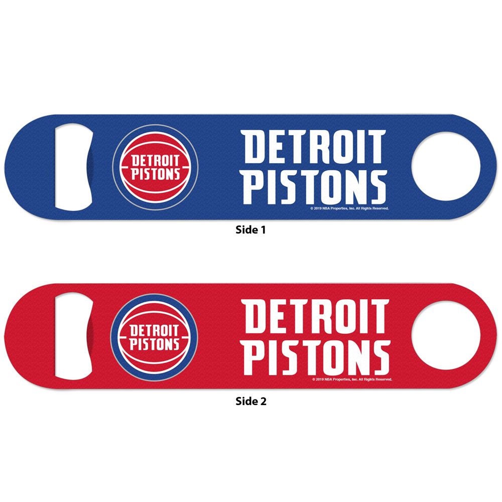 Detroit Pistons - Metal Bottle Opener