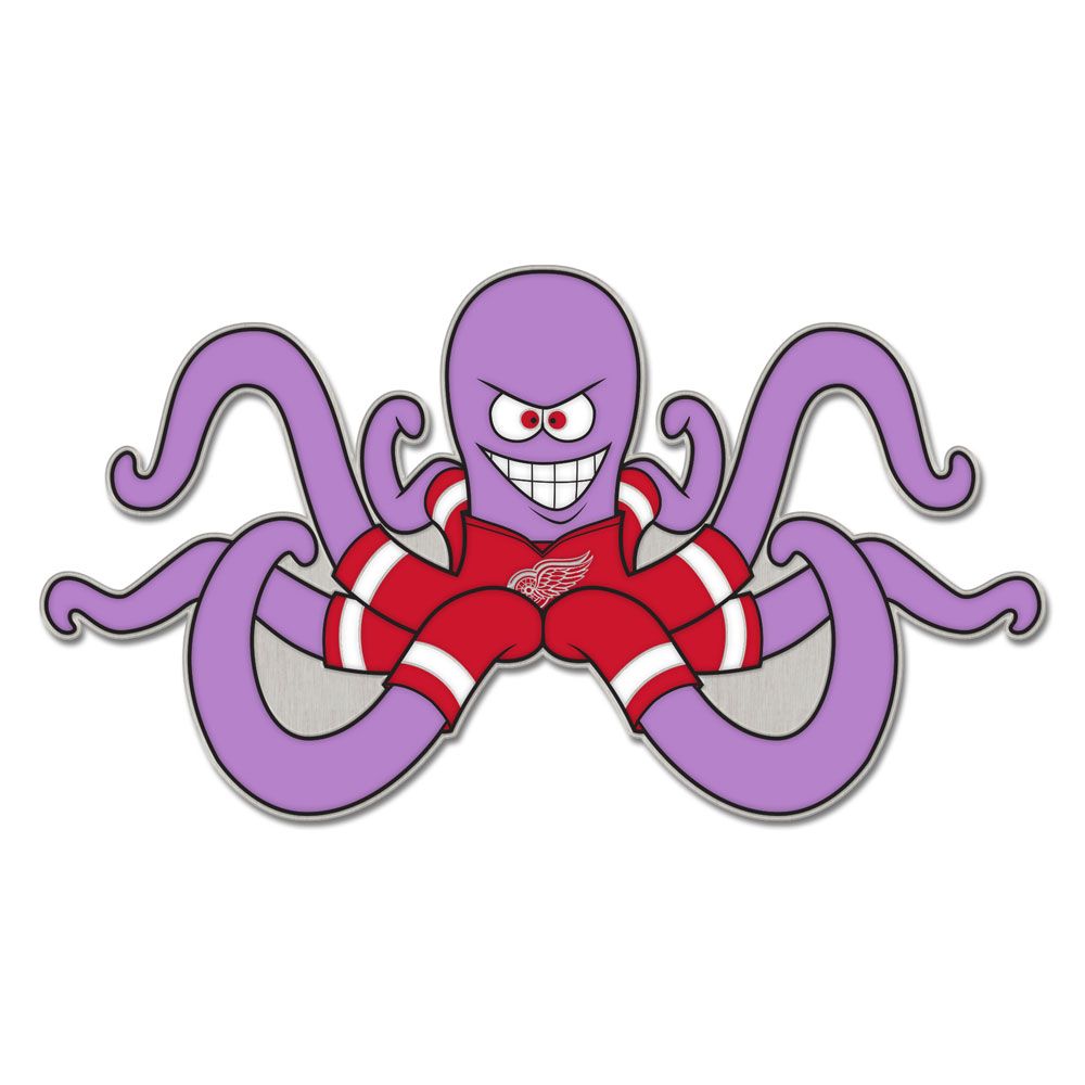 Detroit Red Wings - "Al the Octopus" Collector Pin