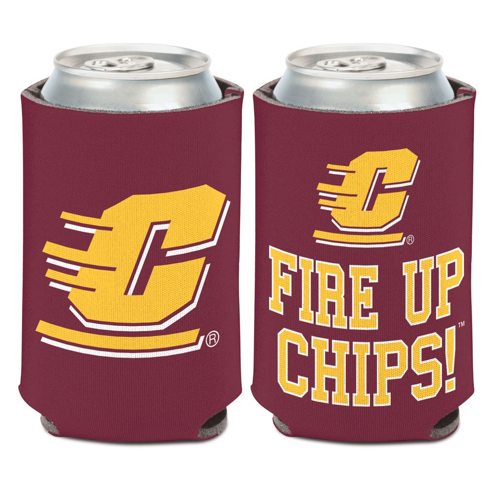 Central Michigan Chippewas - Logo Coozie