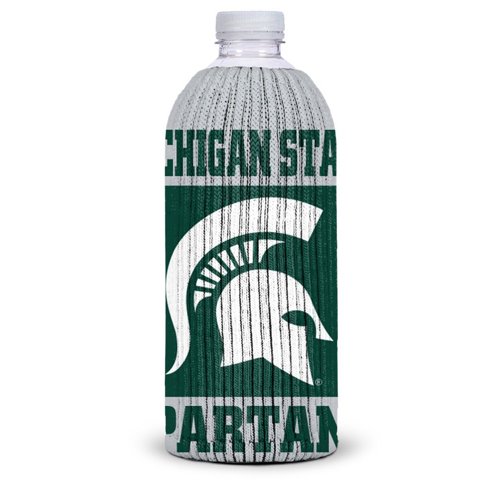 Michigan State Spartans - Knit Bottle Cooler