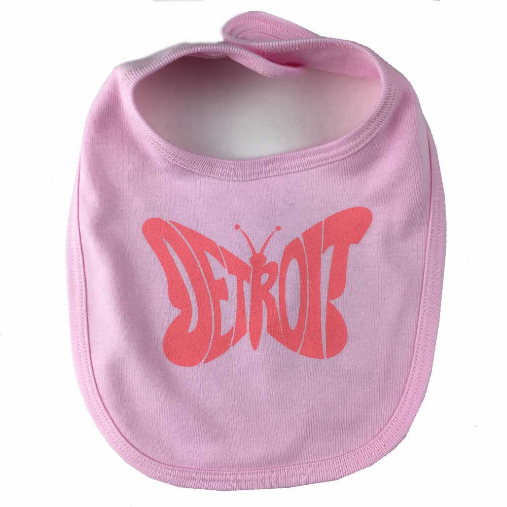 Detroit Baby bib made in USA-Detroit Shirt Company