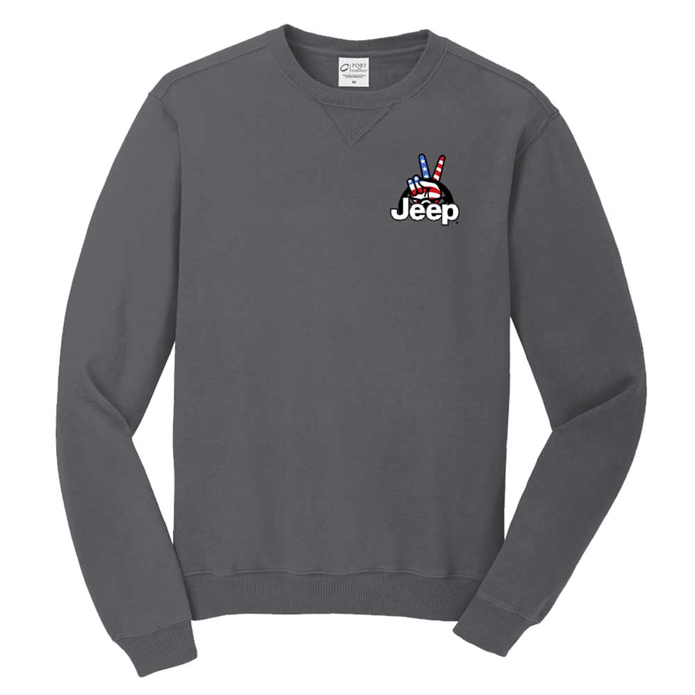 Mens/Unisex Jeep® Wave Crew Sweatshirt