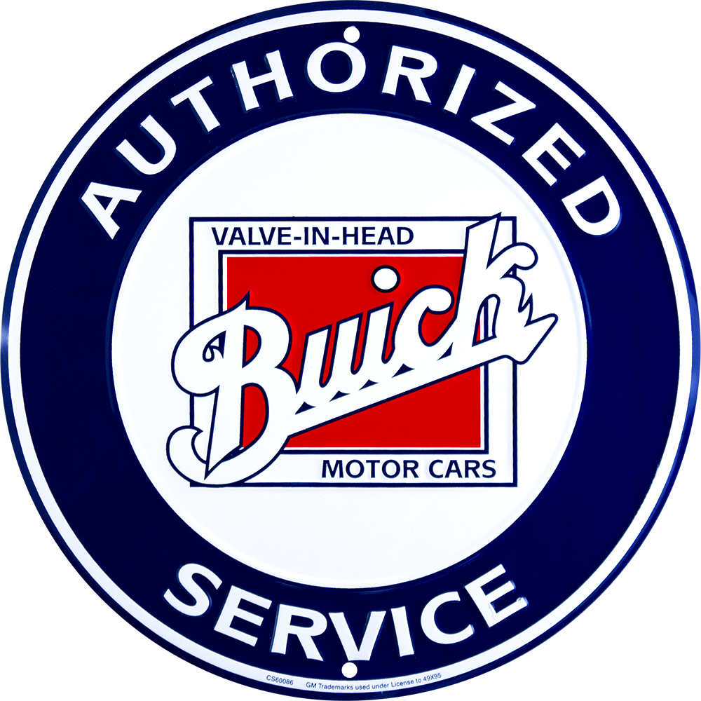 Metal Sign - Buick Authorized Service