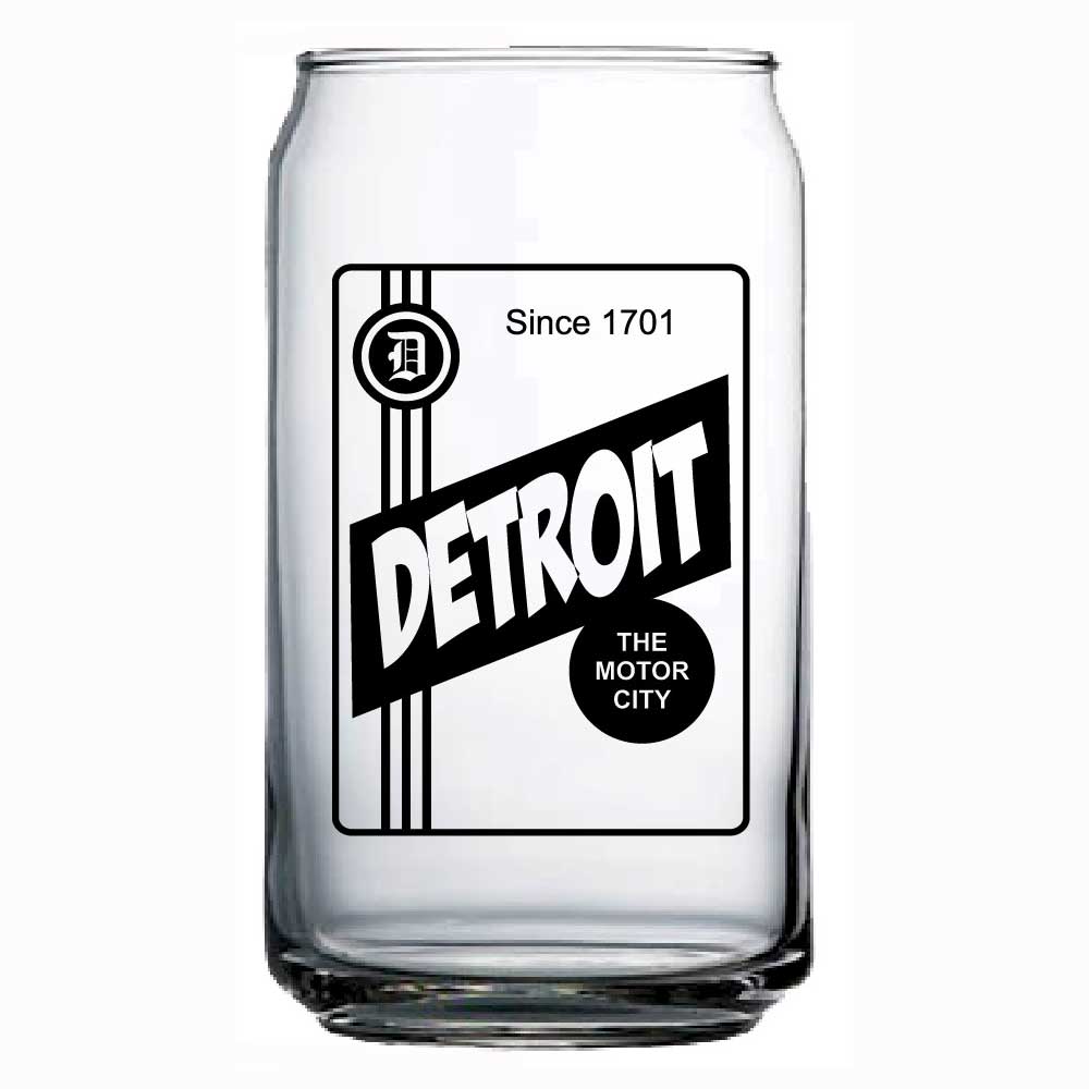 Can Glass - Detroit Label