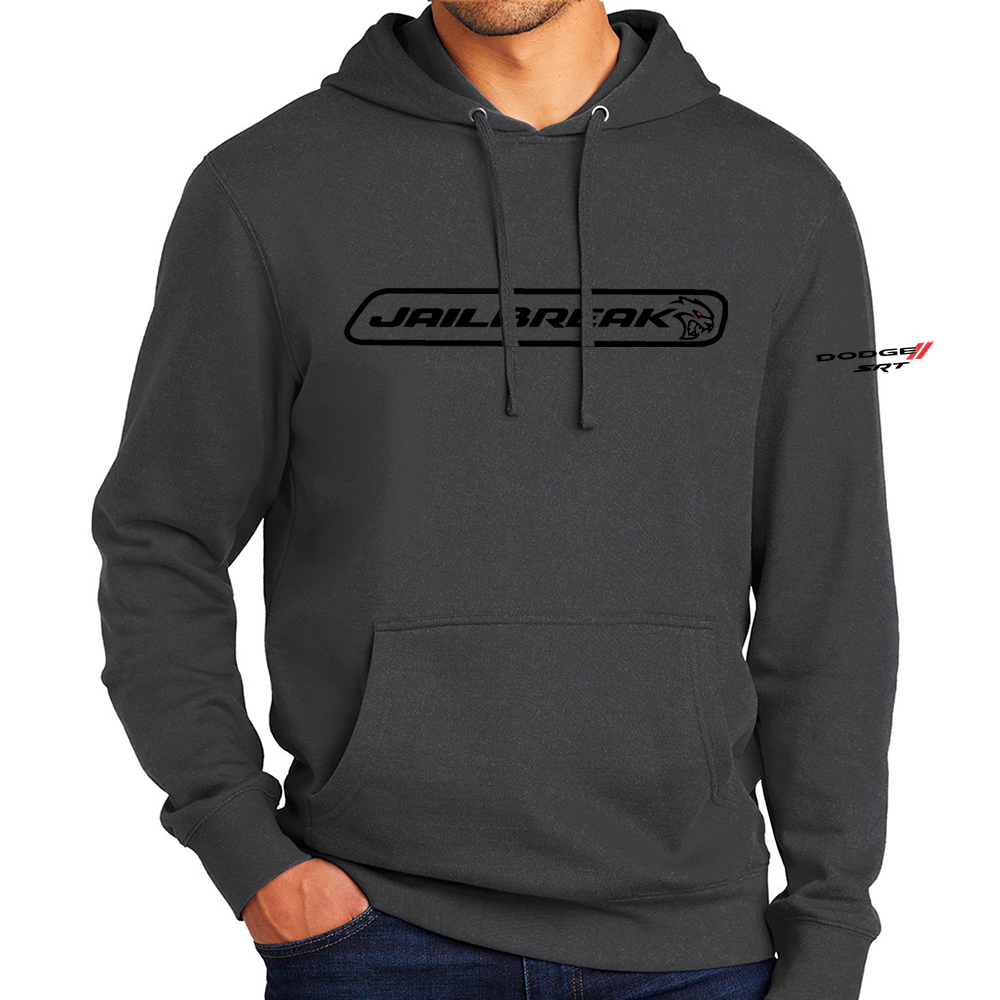 Dodge SRT Hellcat JAILBREAK Hoodie Sweatshirt - Black