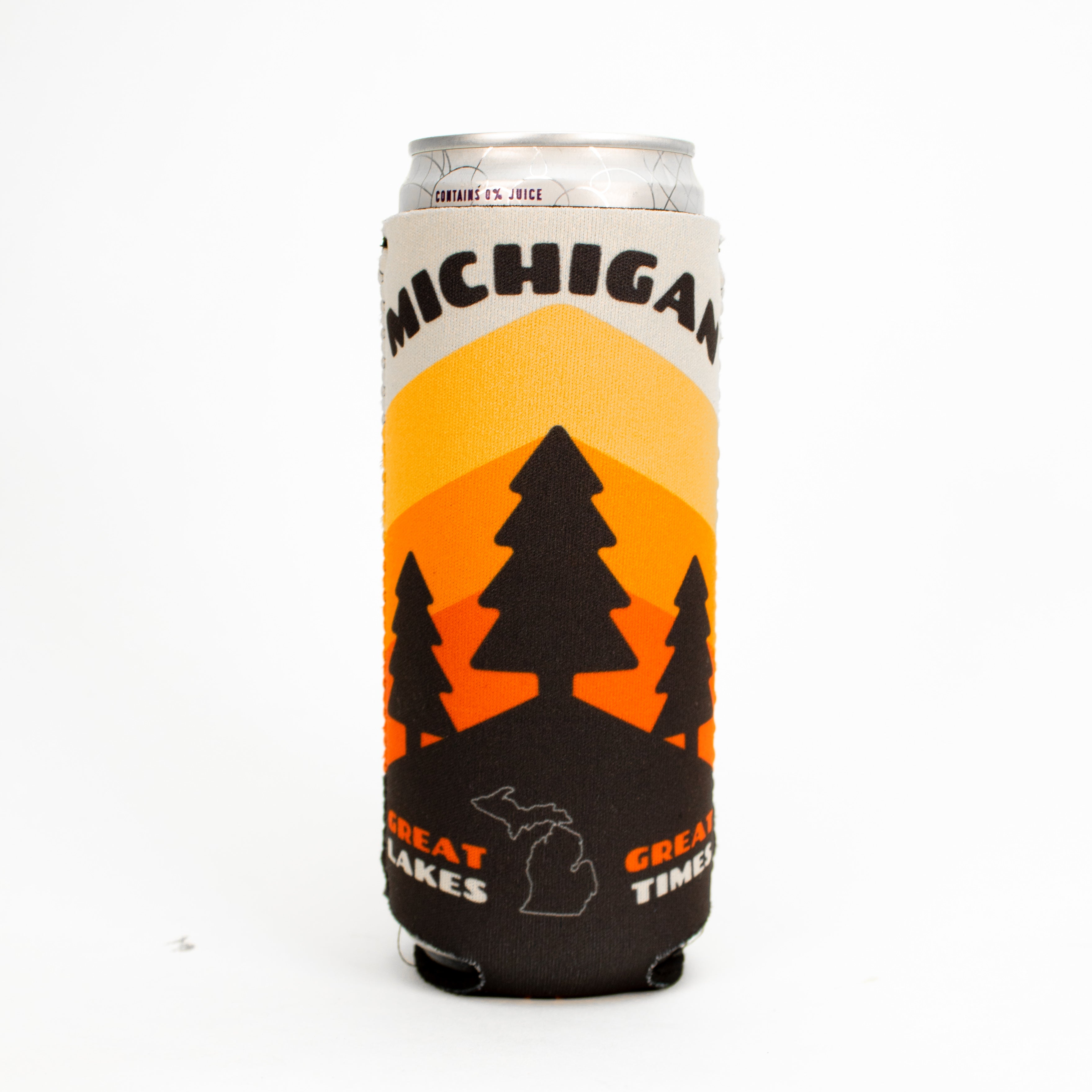 Slim Can Coozie - Michigan Pines