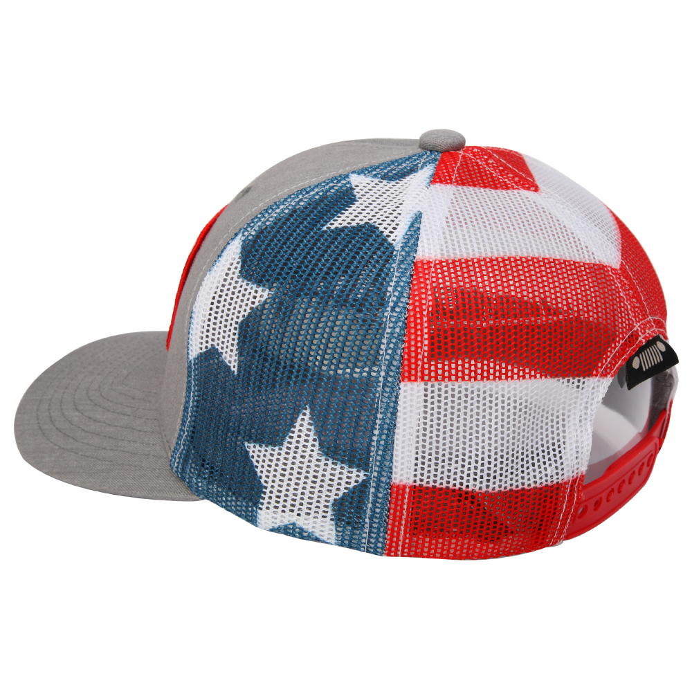 Hat - Jeep Stars and Stripes Patch Hat