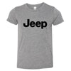 Youth - Jeep Text - Triblend Grey
