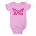 Baby Onesie - Detroit Butterfly - Pink-Onesies-Detroit Shirt Company