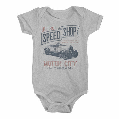 Baby Onesie - Detroit Speed Shop-Onesies-Detroit Shirt Company