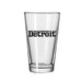 Pint Glass - Detroit Grigio-Glassware-Detroit Shirt Company