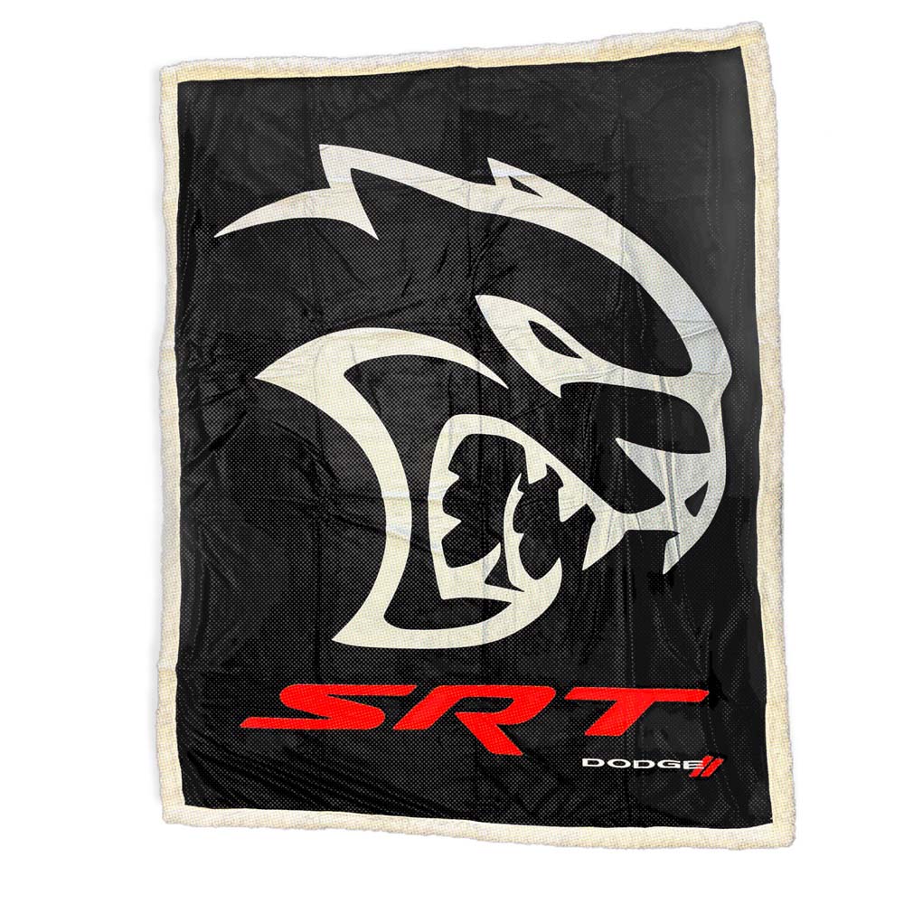 Dodge SRT Hellcat Sherpa Blanket