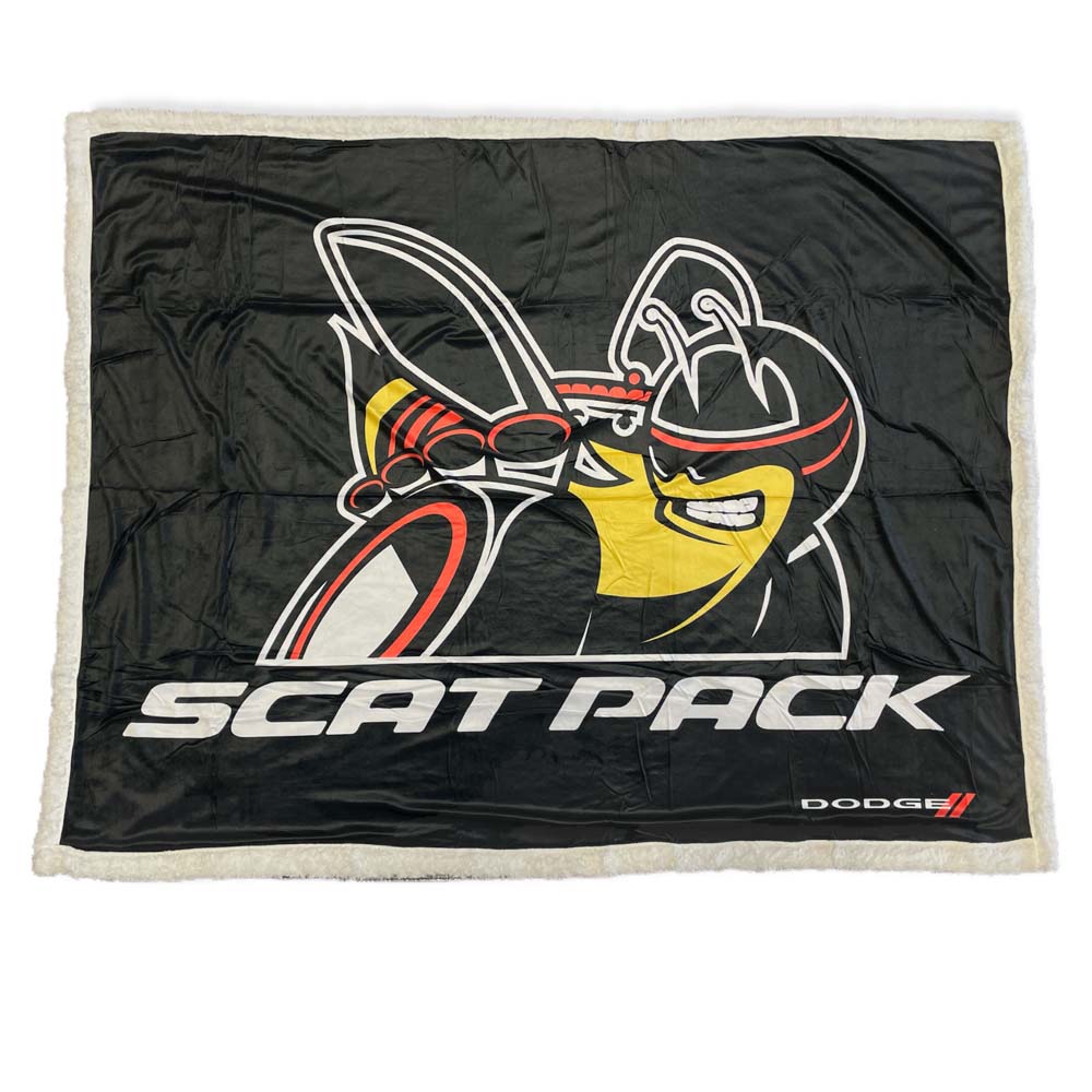 Dodge Scat Pack Sherpa Blanket