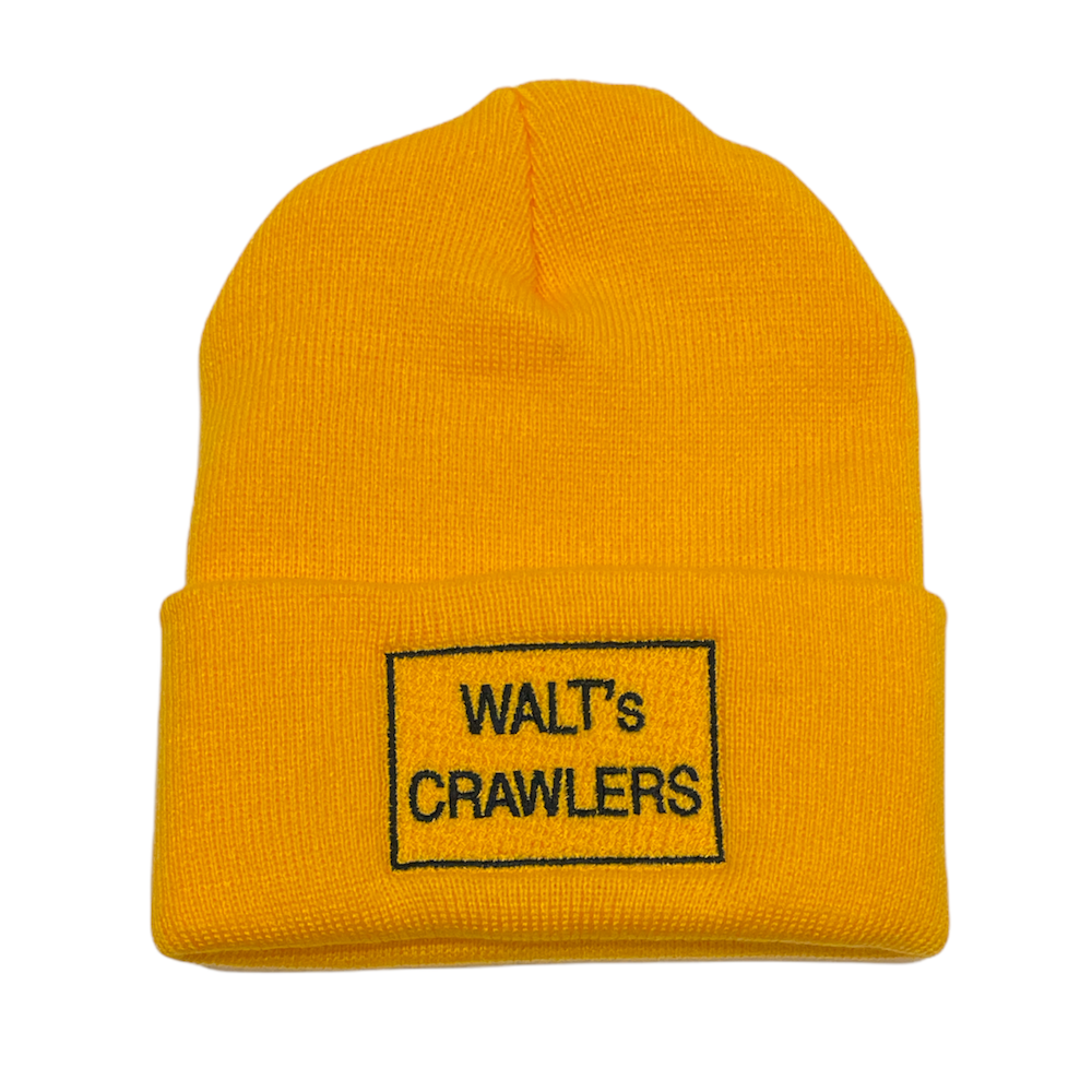 Hat - Walt's Crawlers Knit - Gold