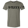 Mens Jeep® Willys T-Shirt - Military Green