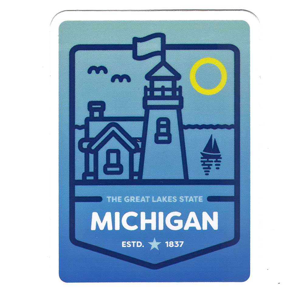 Sticker - Michigan Lighthouse