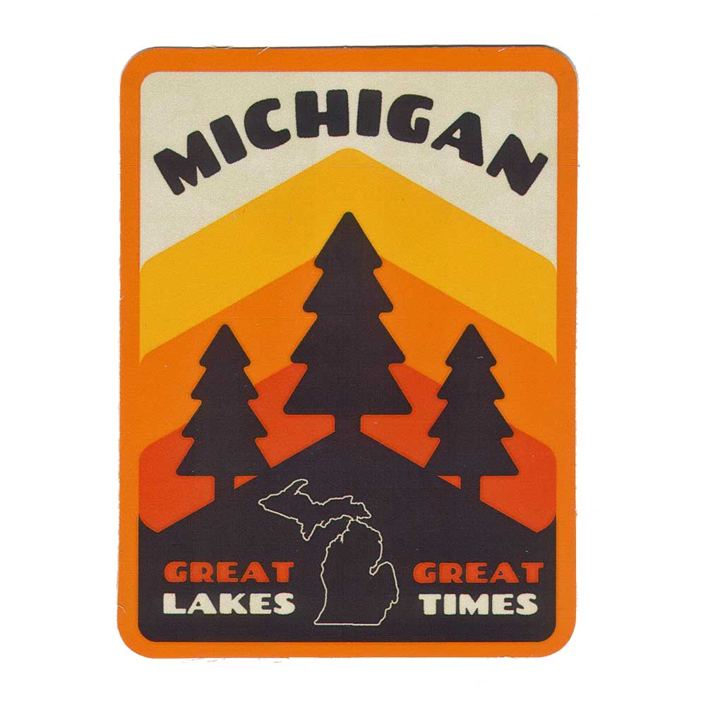 Sticker - Michigan Pines