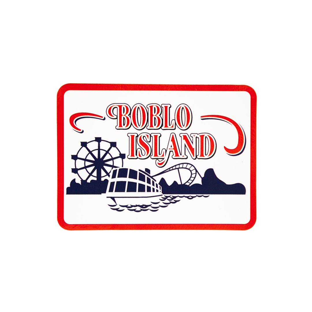 Sticker - Boblo Island Boat RWB