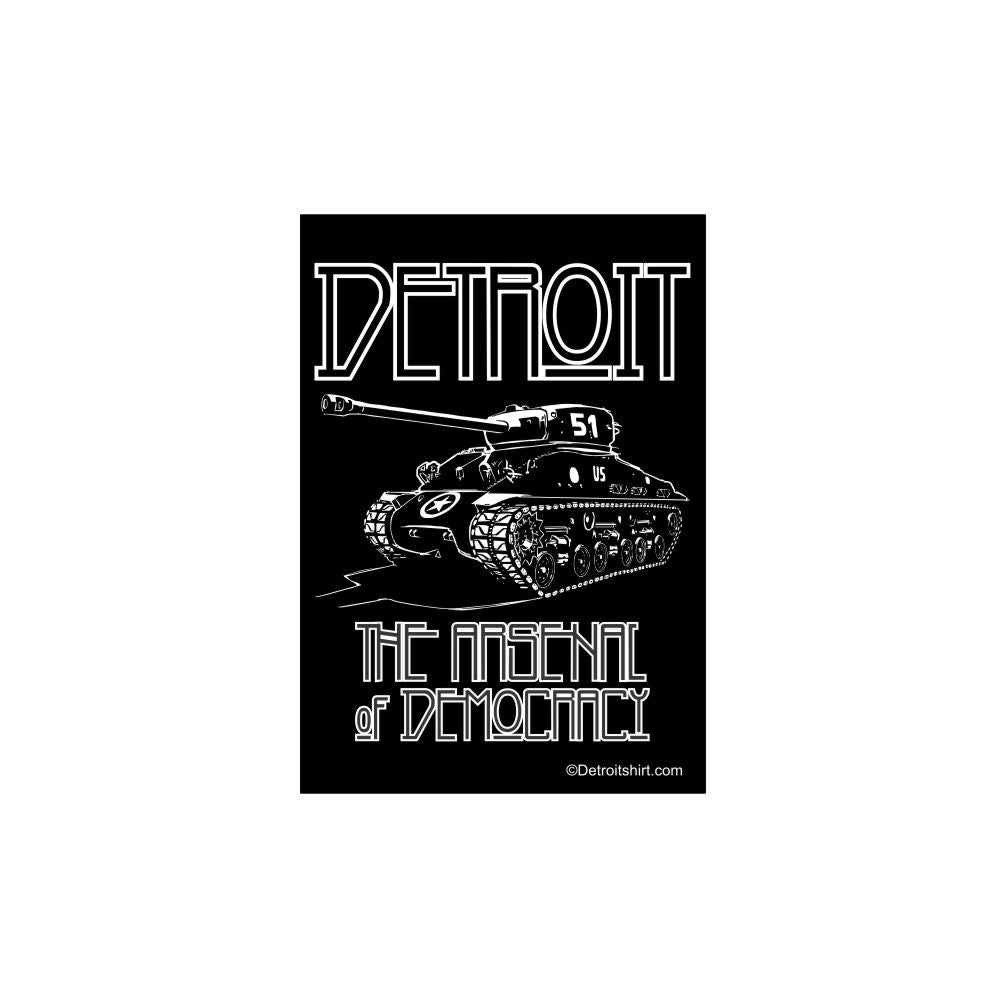 Sticker - Detroit Arsenal of Democracy