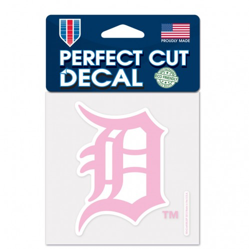 Detroit Tigers - 4" Pink BCA Decal