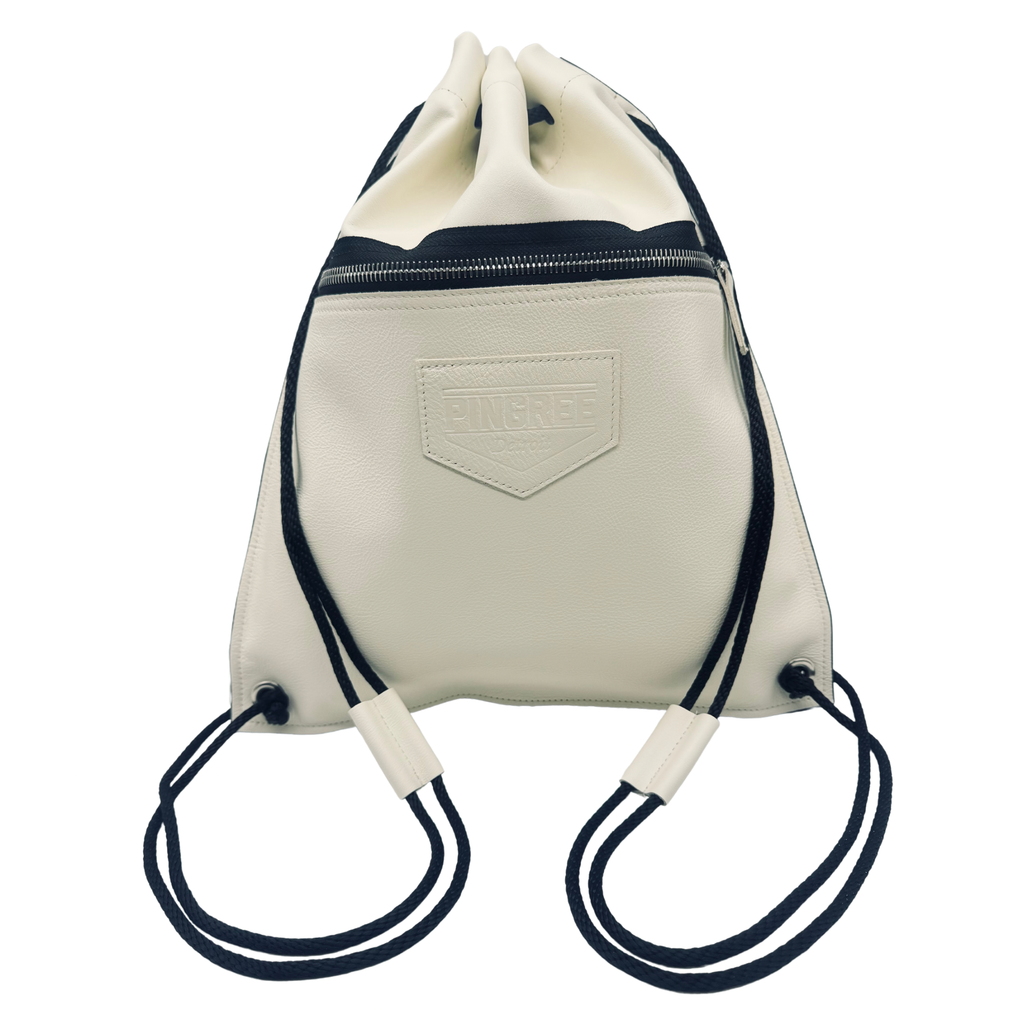 Detroit Drawstring Backpack in Leather — Detroit Shirt Company