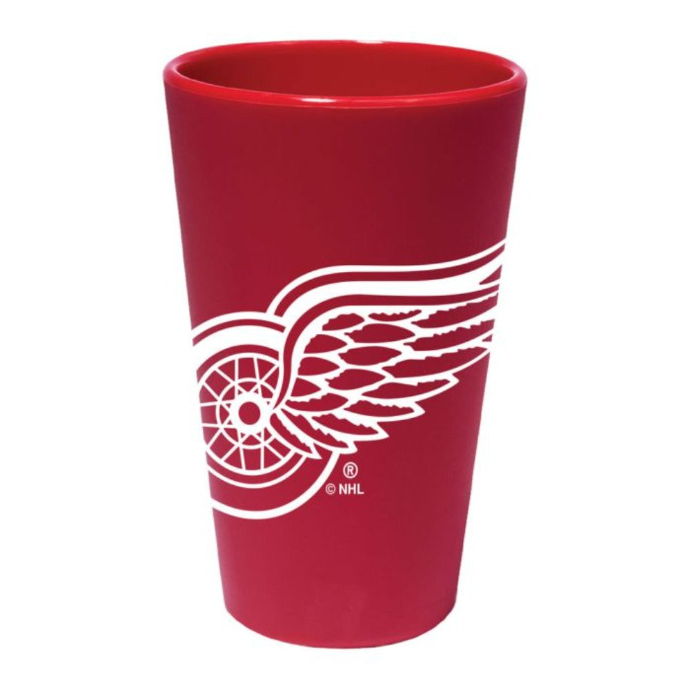 Detroit Red Wings 16 oz Silicone Pint Glass