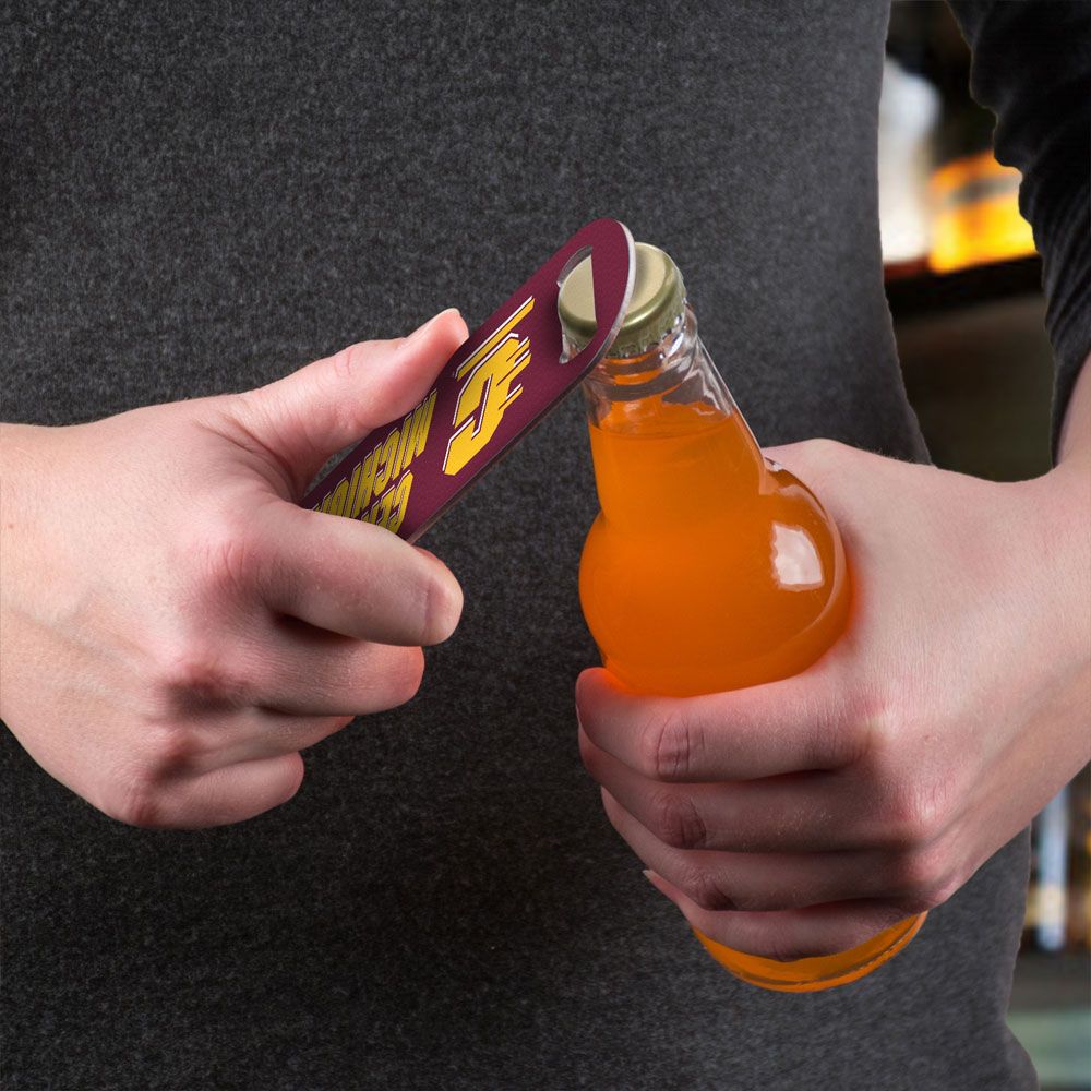 Central Michigan - Metal Bottle Opener