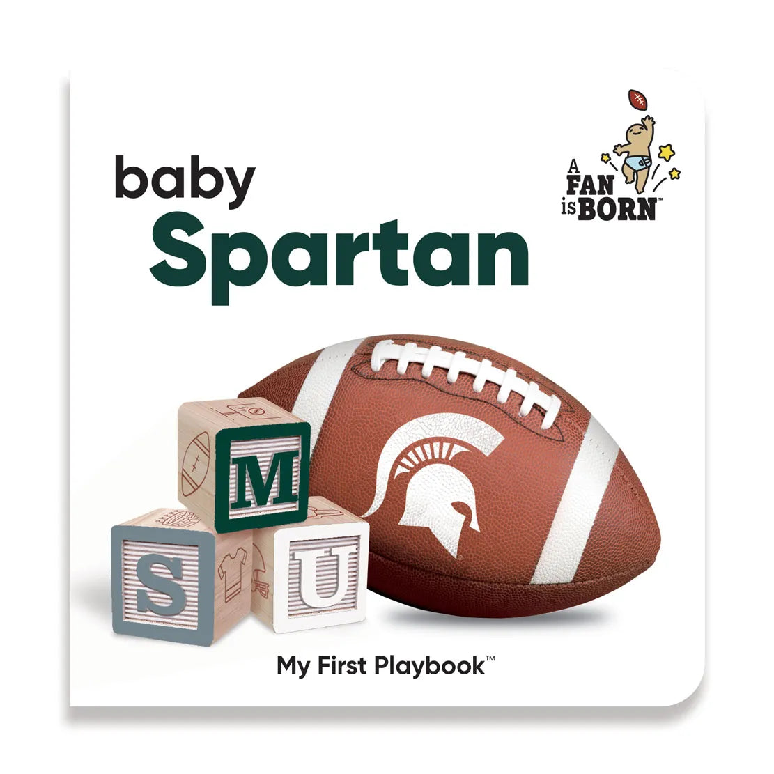 Michigan State Spartans: A Fan Is Born Baby Book