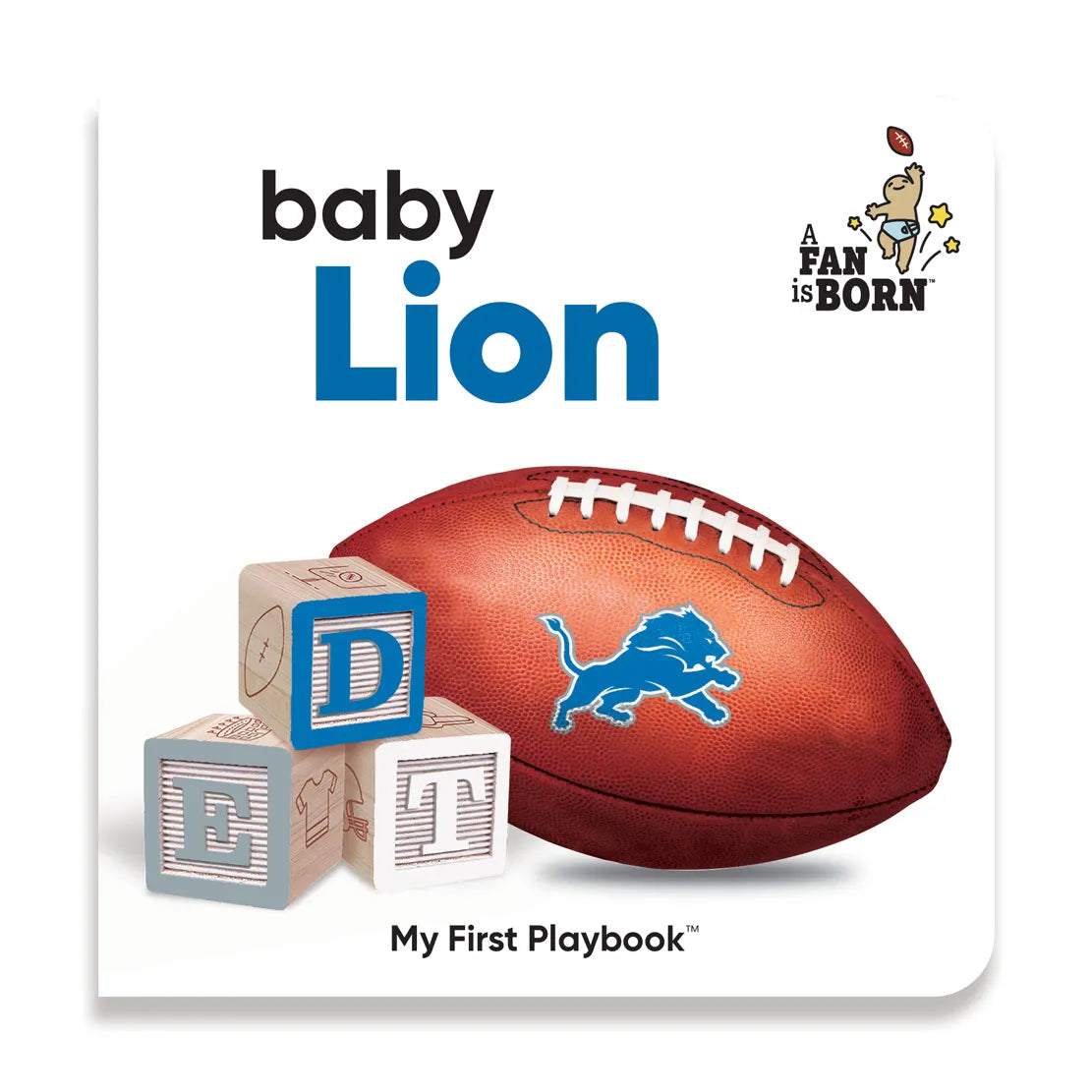 Detroit Lions: A Fan Is Born Baby Book
