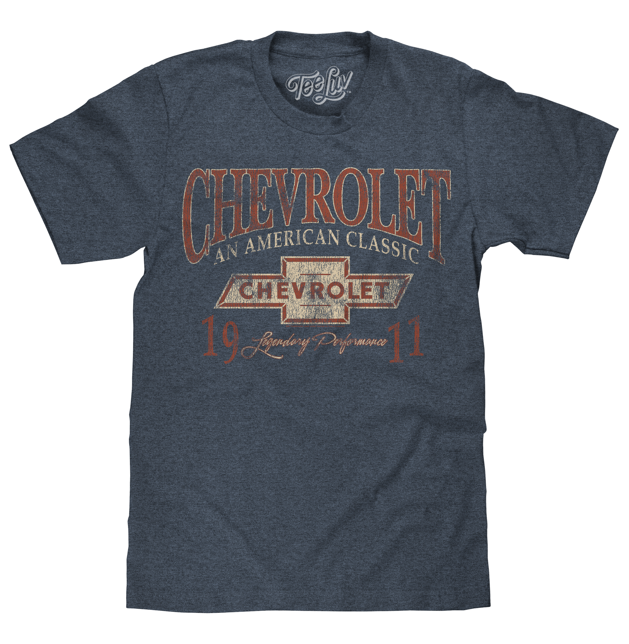 Chevrolet: An American Classic T-Shirt - Indigo Black Heather