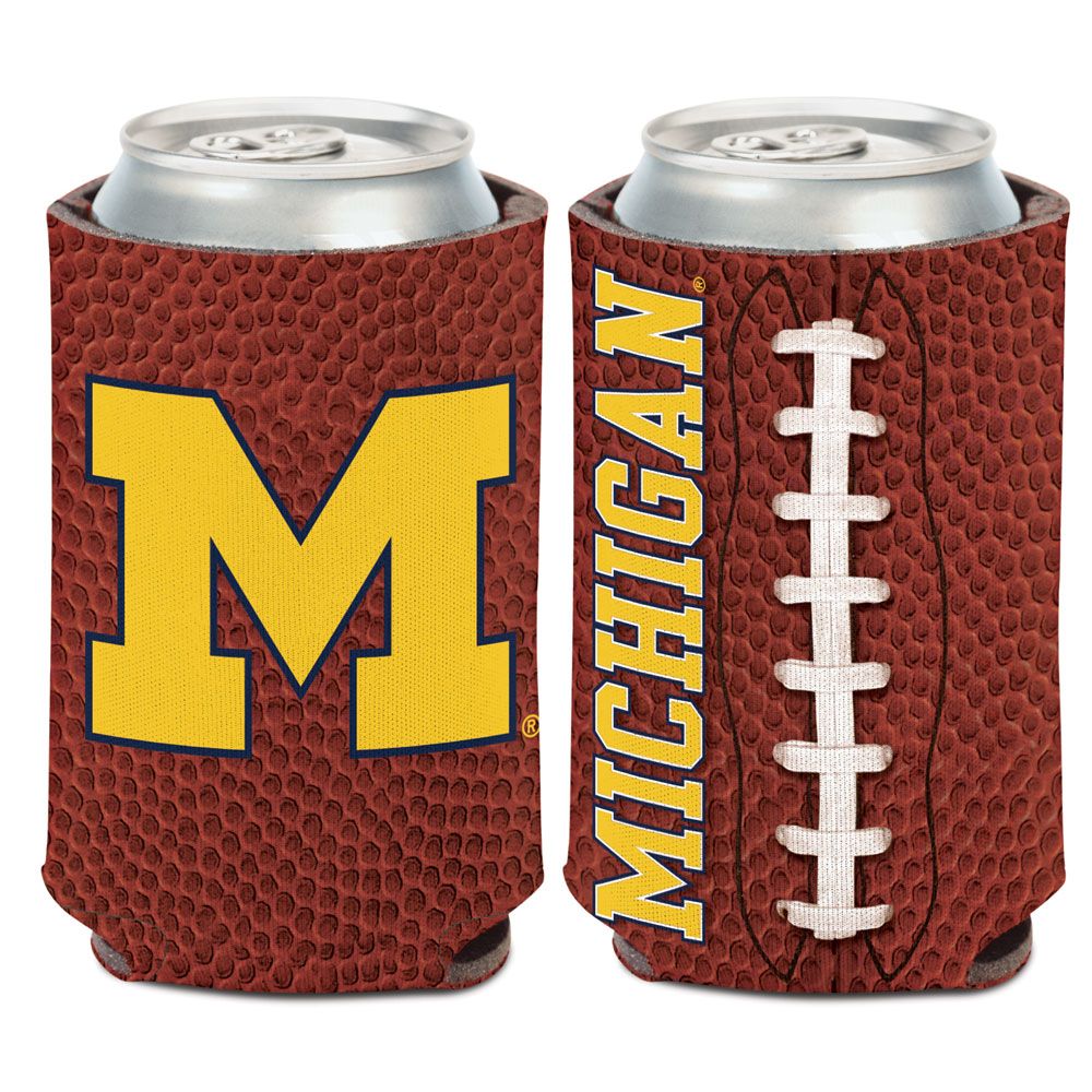 Michigan Wolverines FOOTBALL COOZIE Can Cooler