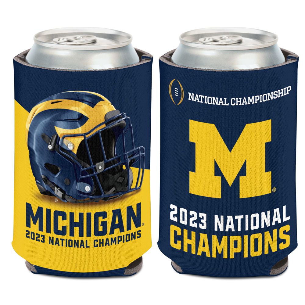 Michigan Wolverines National Football Champions Can Cooler