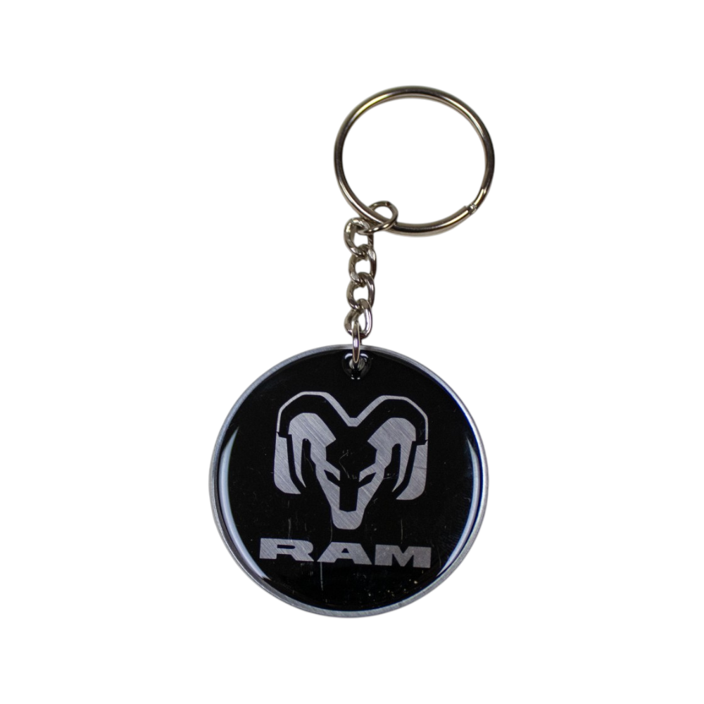Keychain - A250 Ram - Round Metal
