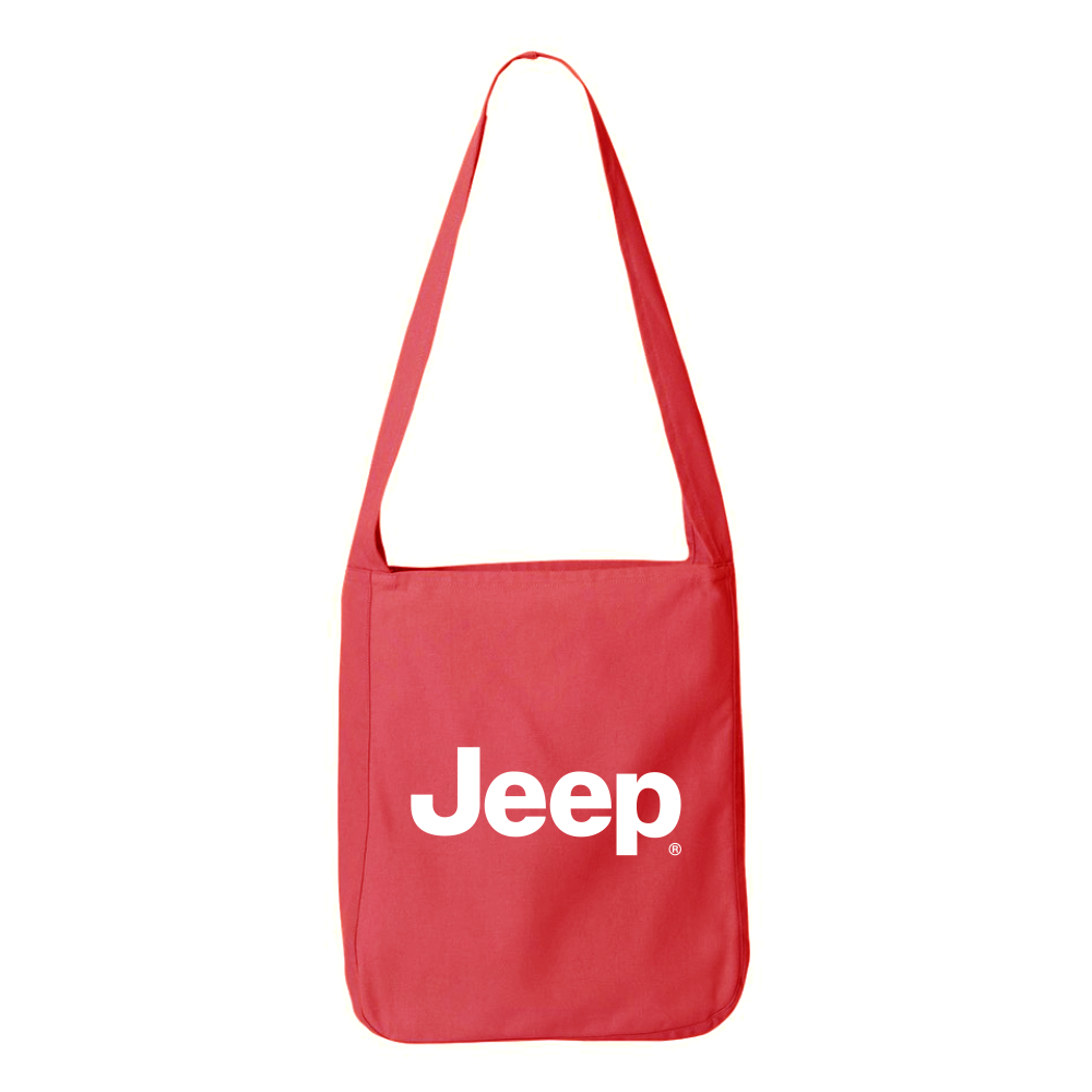 Jeep® Text Crossbody Bag - Red