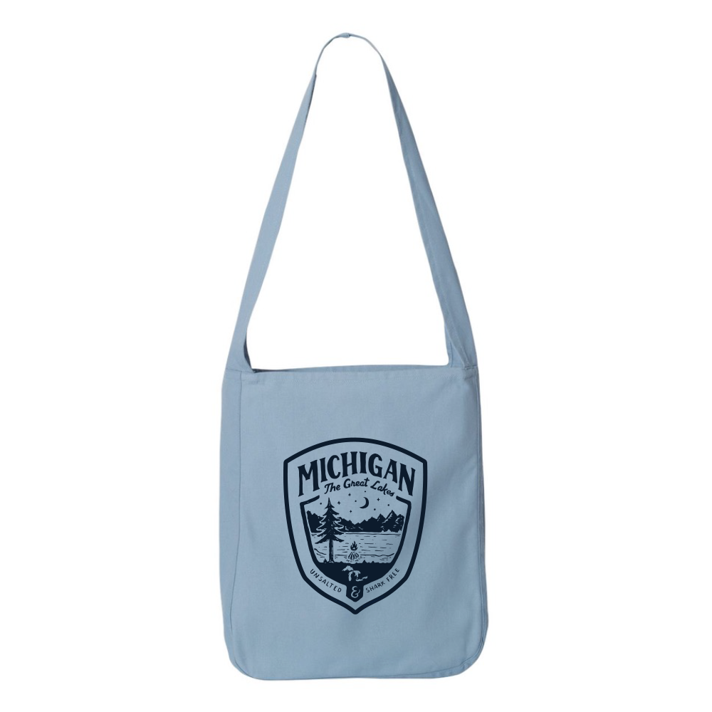 Michigan Shield Crossbody Bag