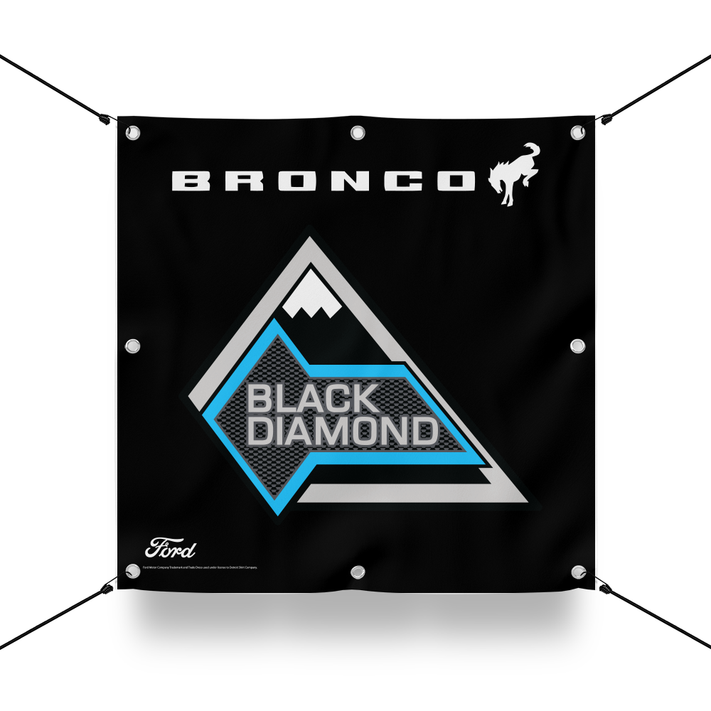 Banner - Ford Bronco Black Diamond