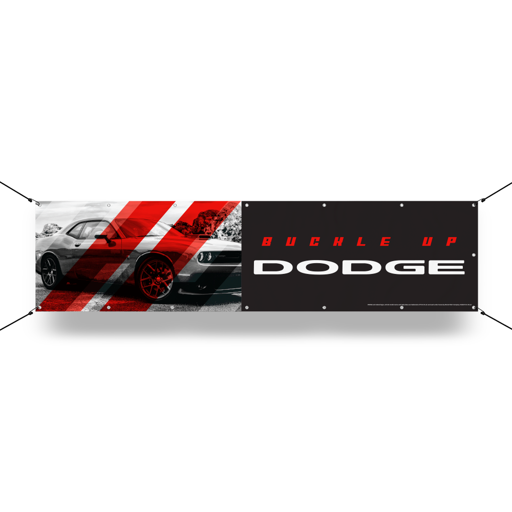 Banner - Dodge Buckle Up
