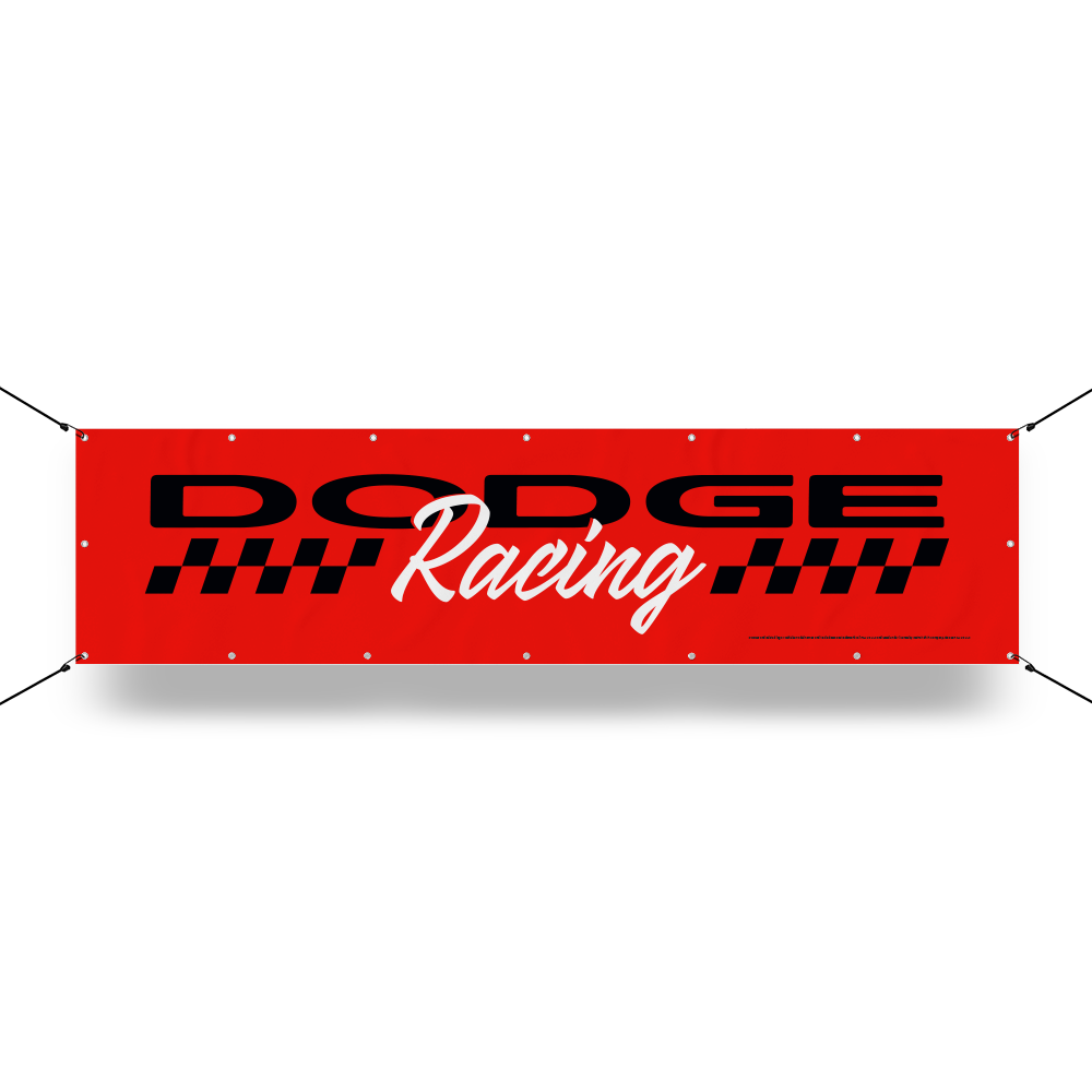 Banner - Dodge Racing