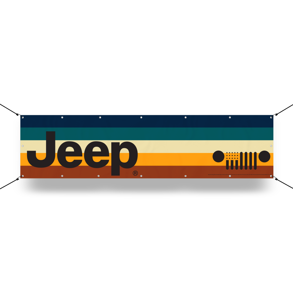 Banner - Jeep® Vintage Stripes