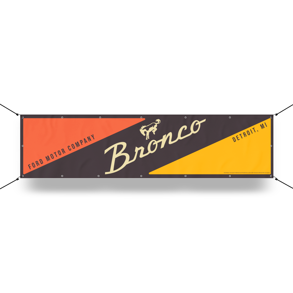 Banner - Ford Bronco Vintage