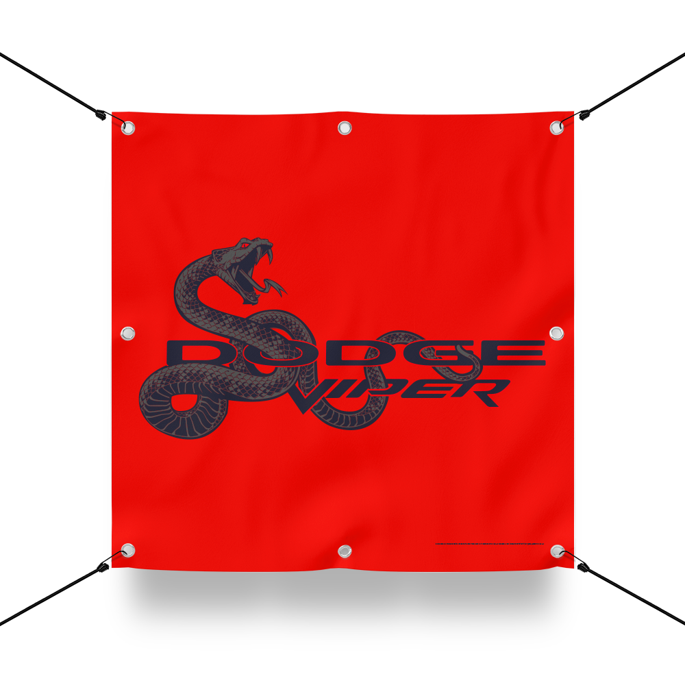 Banner - Viper Snake - Square