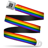 BD Wings Flag Pride Rainbow Seatbelt Belt