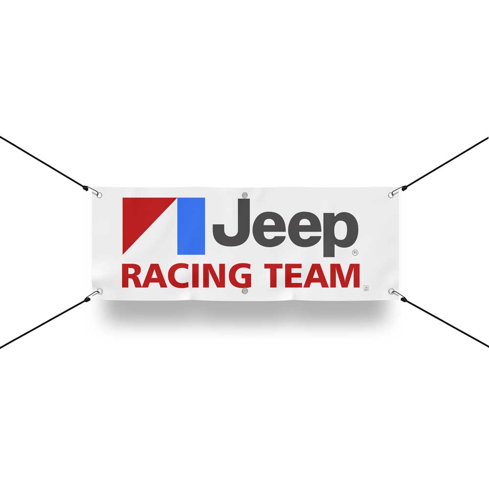 Banner - Jeep® Racing - Detroit Shirt CompanyFCA - JeepOther Accessories