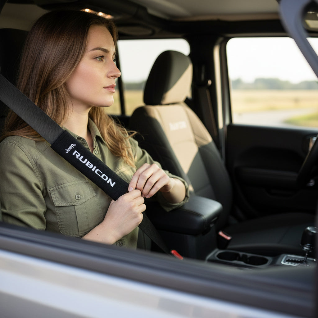 Seatbelt Covers - Jeep® Rubicon