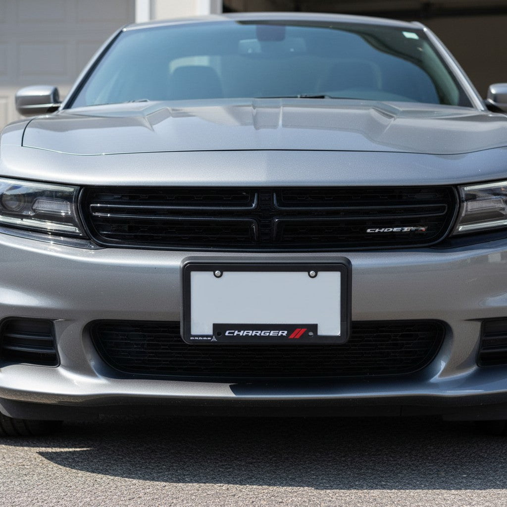 License Plate Frame - Charger