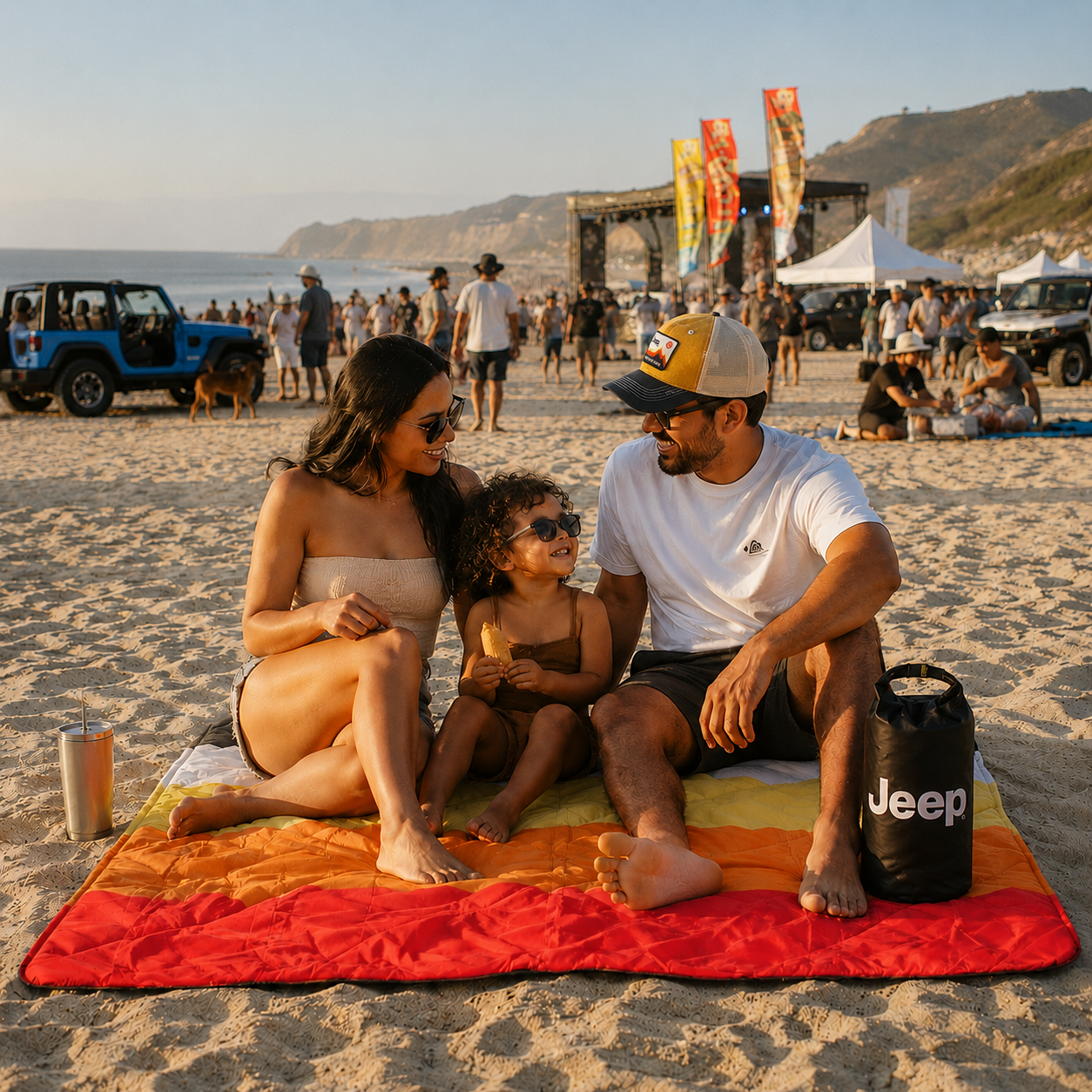 Blanket – 3-in-1 Waterproof Outdoor Convertible - Jeep