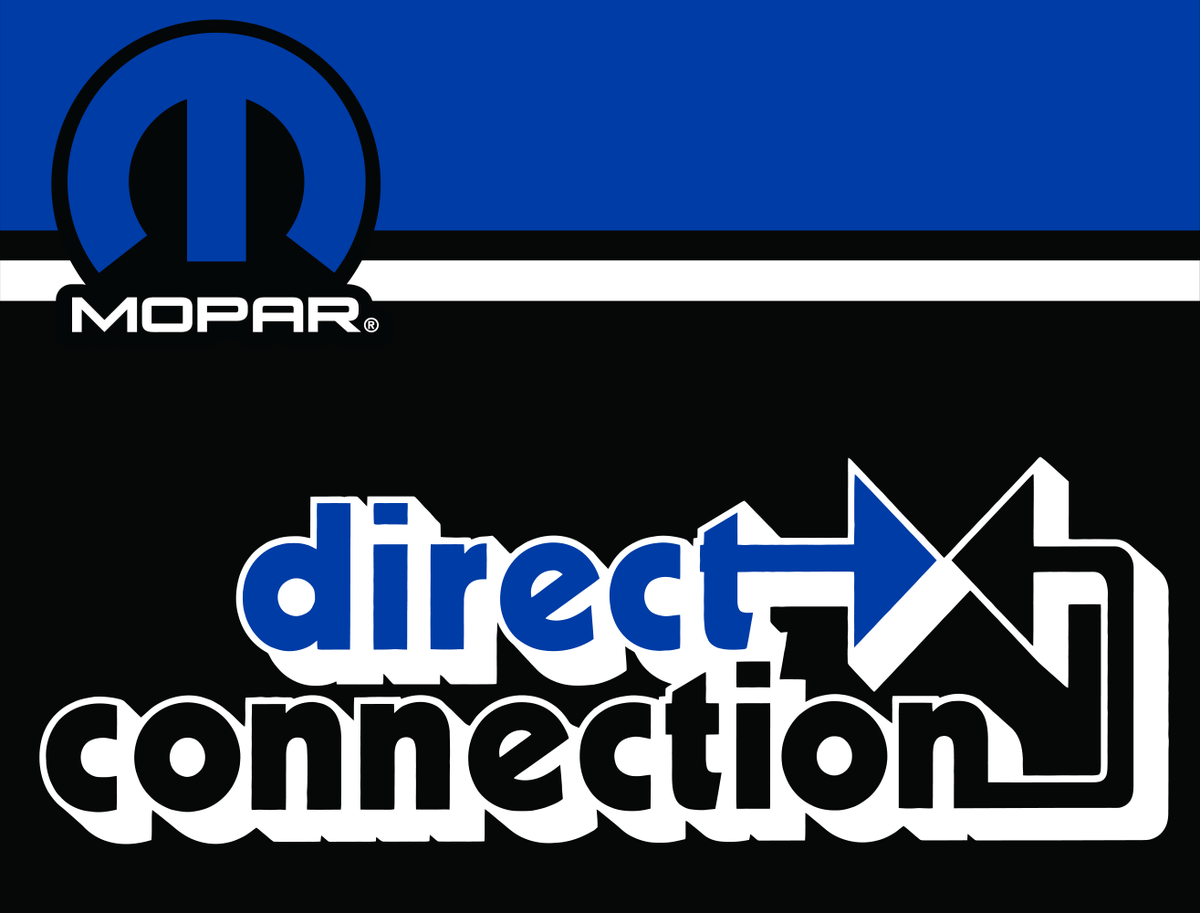 Direct Connection Racing Banner Metal Sign - Mopar Direct Connection – Official FCA-Mopar Gear ...
