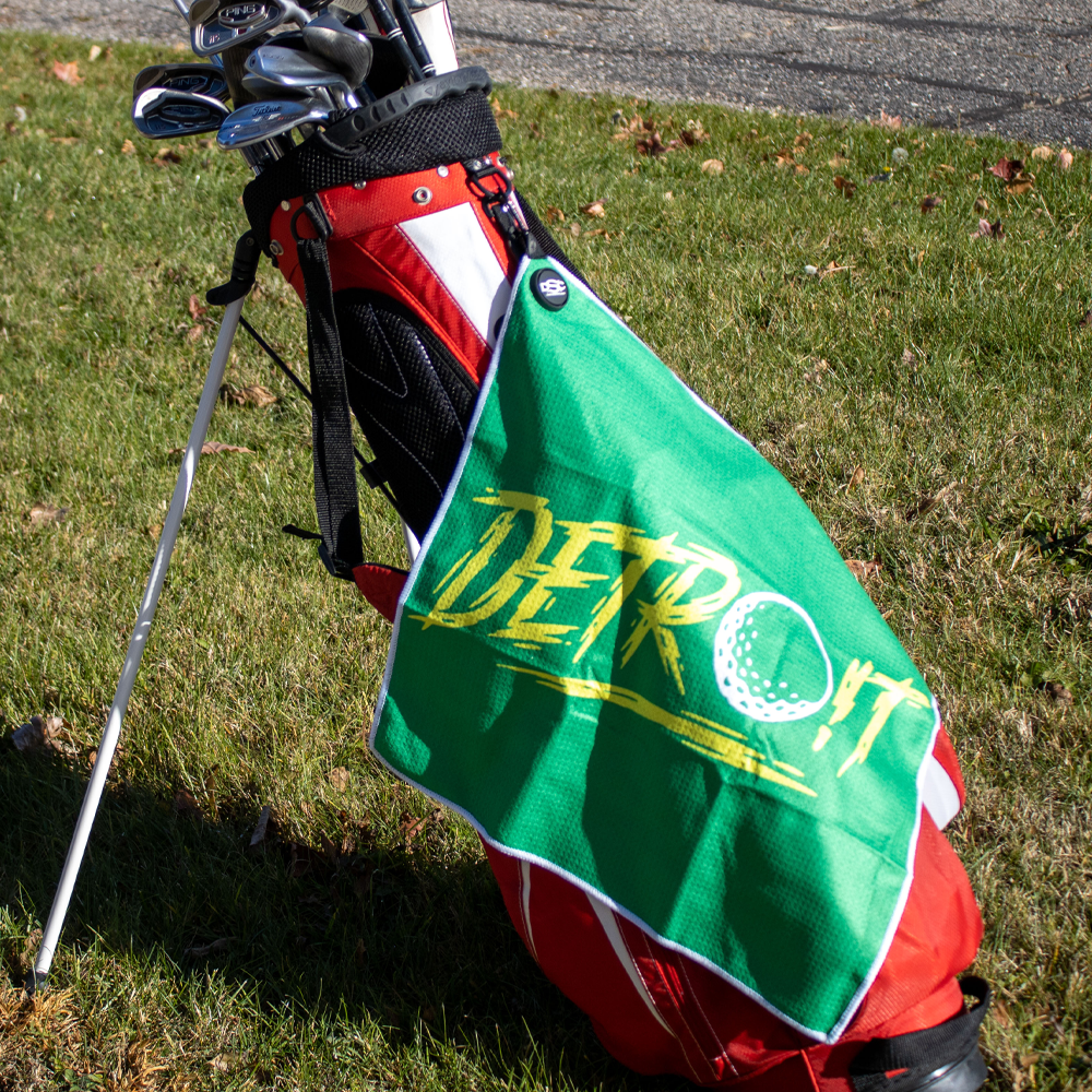 Golf Towel - Detroit Score Golf